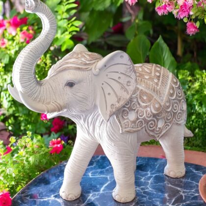 Large Decorative Elephant Statue