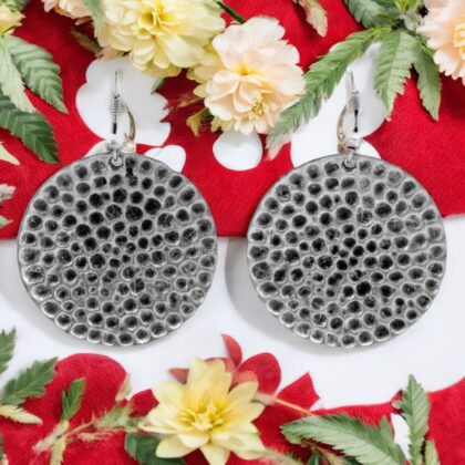 Large Round Turkish Earrings