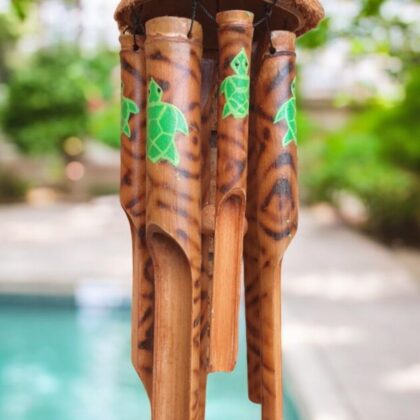 Turtle Bamboo Windchime