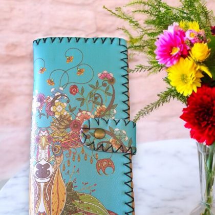 Ladies Green Deer Wallet A