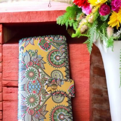 Ladies Yellow Wallet C