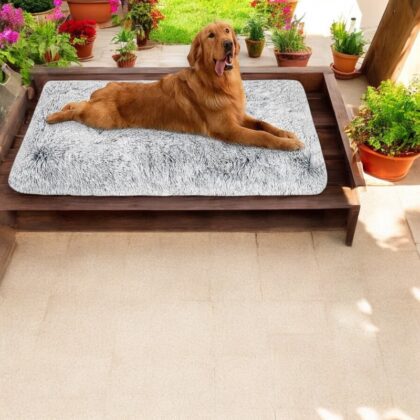 Jumbo Plush Dog Bed