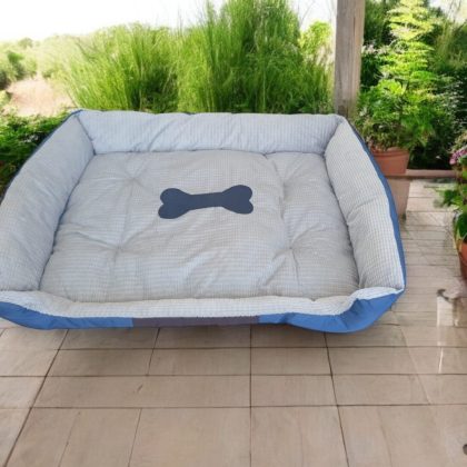 Jumbo Navy Pet Bed