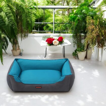 Medium Waterproof High Walled Pet Bed