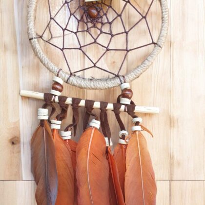 Small Tribal Feather Dream Catcher