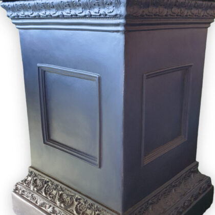 Extra Large Charcoal Block Pedestal Stand
