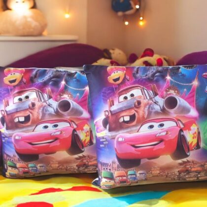 Cars Cushion Set With Inserts Included