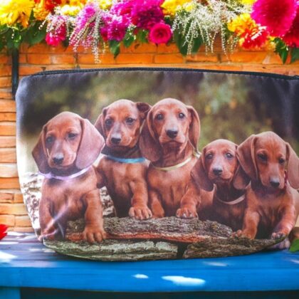 Dachshund Cosmetic Bag