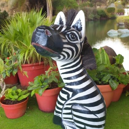 Baby Zebra Statue