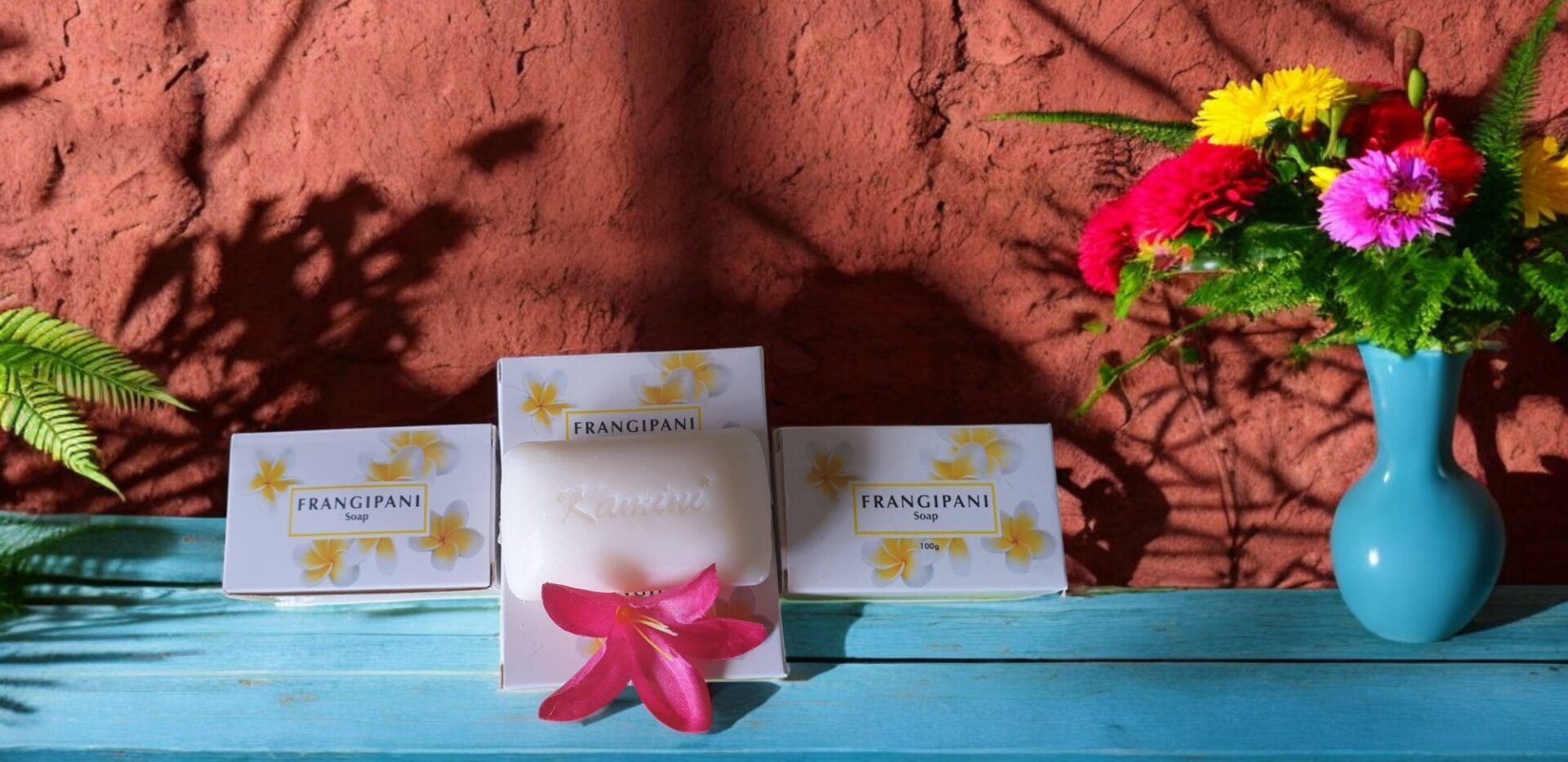 Kamini Frangipani Soap Pack