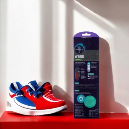 Unisex Work Cushioned Gel Insole Set