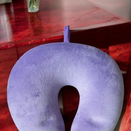 Two Tone Purple Travel Neck Pillow