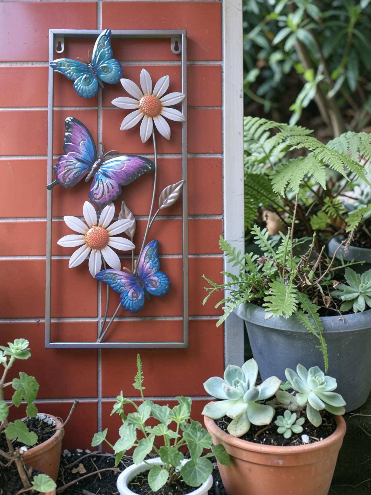 Metal Butterfly Wall Art - Image 3