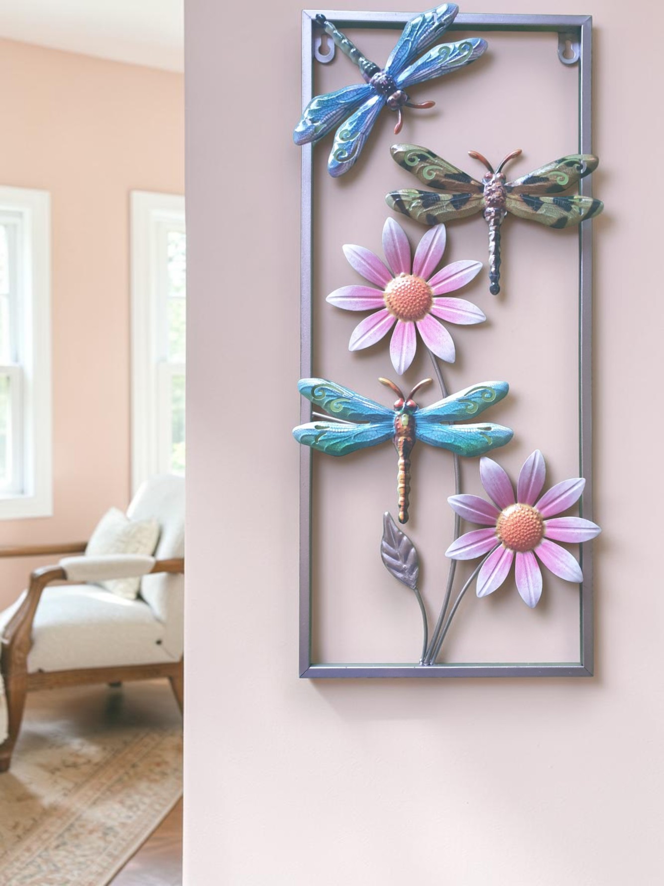 Metal Dragonfly Wall Art - Image 5
