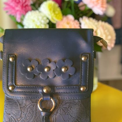 Navy Blue Ladies Handbag