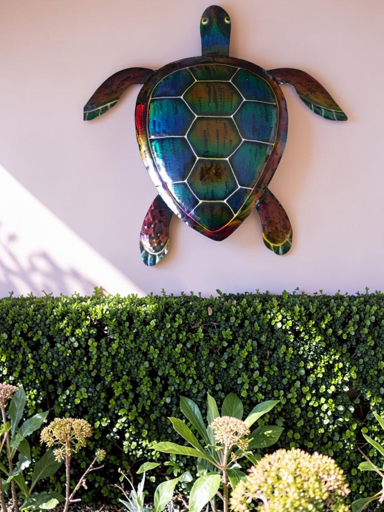 Large Glazed Turtle Wall Art - Image 4