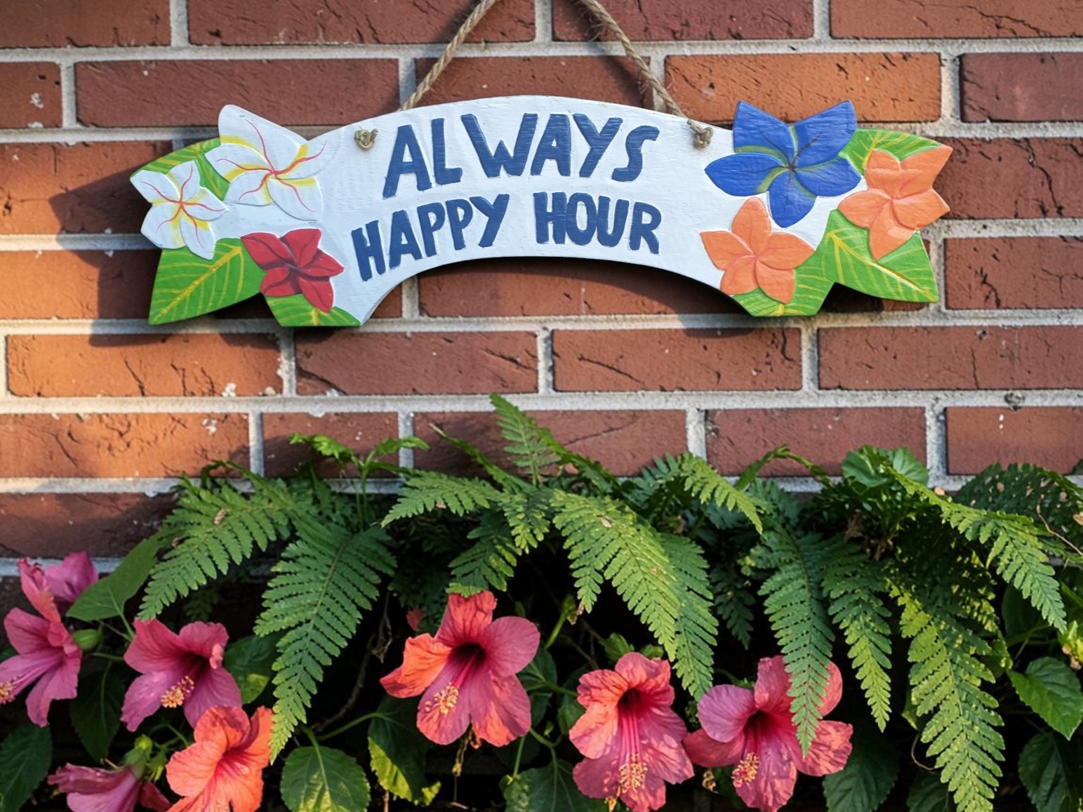 Always Happy Hour Wall Art