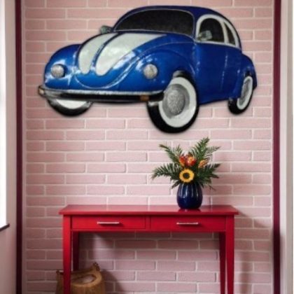 Blue VW Wall Art