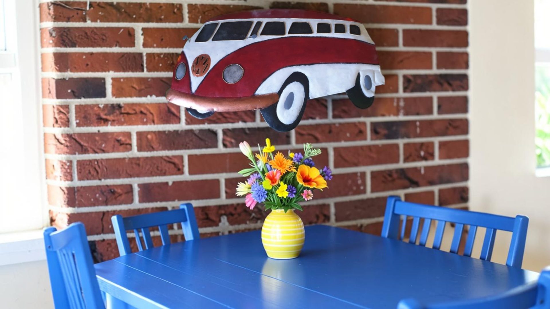 Red Kombi Wall Art - Image 4